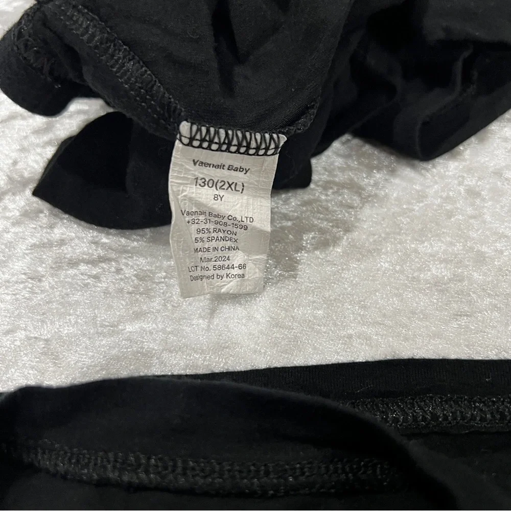 Vaenait Baby Lot Bundle 2 Pajama Set Black & Blue Size 8 Years (2XL) Boys Kids - Picture 7 of 8